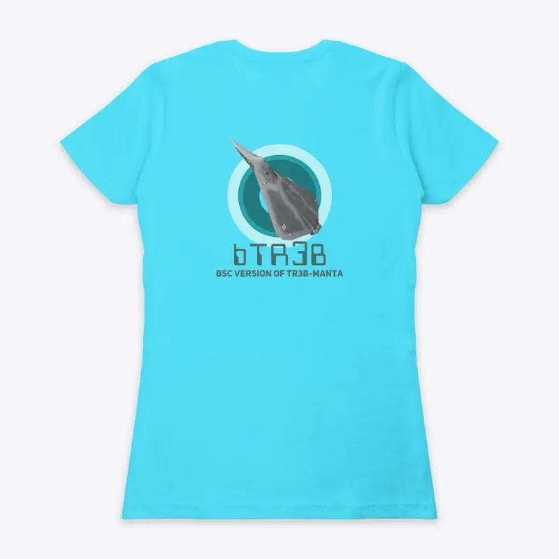 Women's bTR3B crypto logo tees